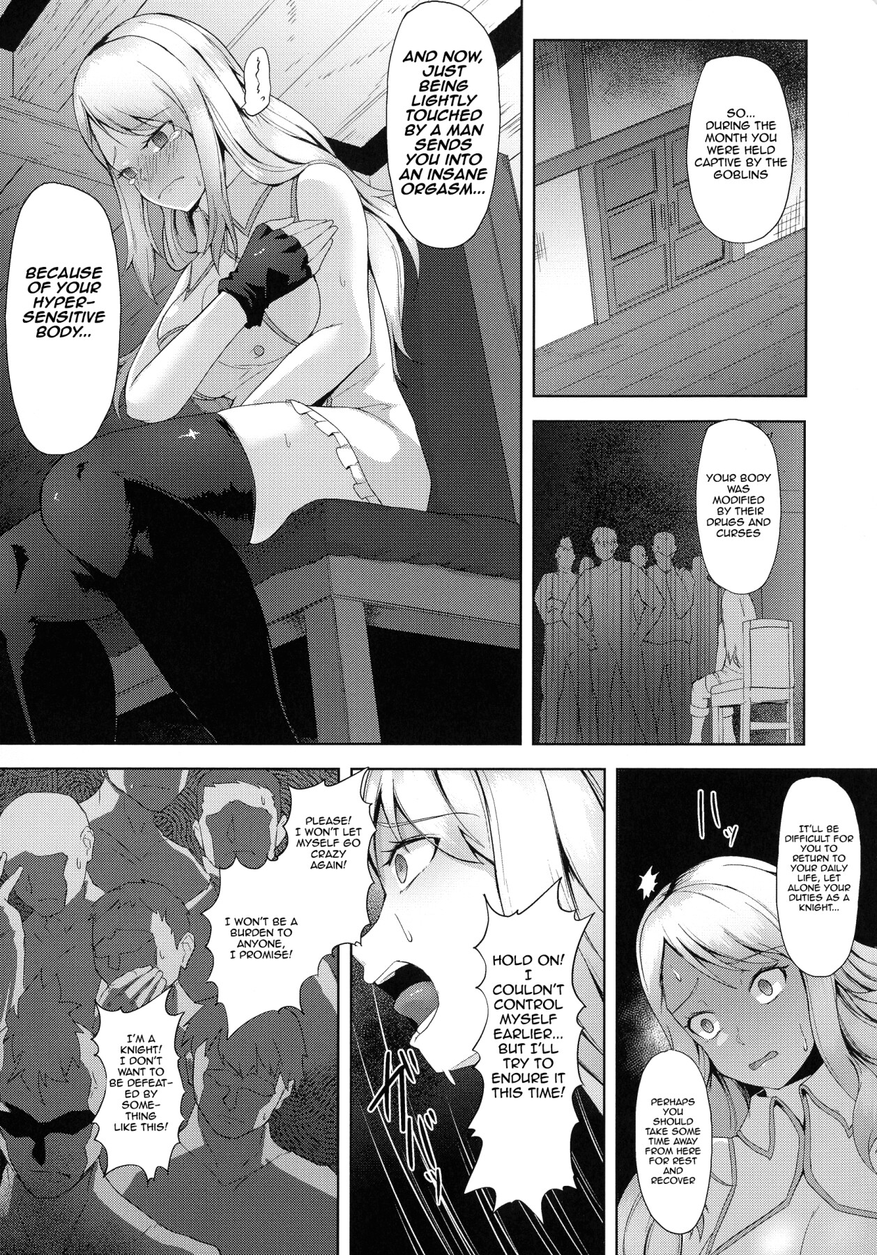 Hentai Manga Comic-A Knight's Proud Oath-Read-9